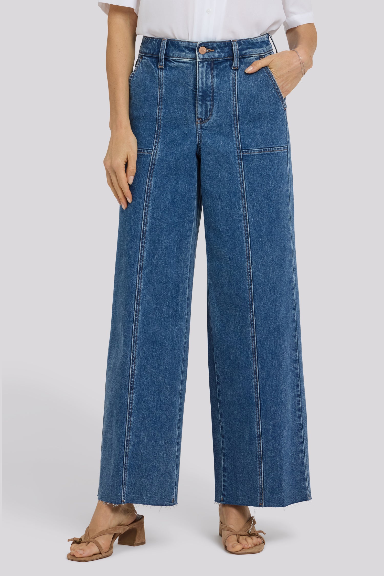 Simone Wide Leg Jeans - Salton