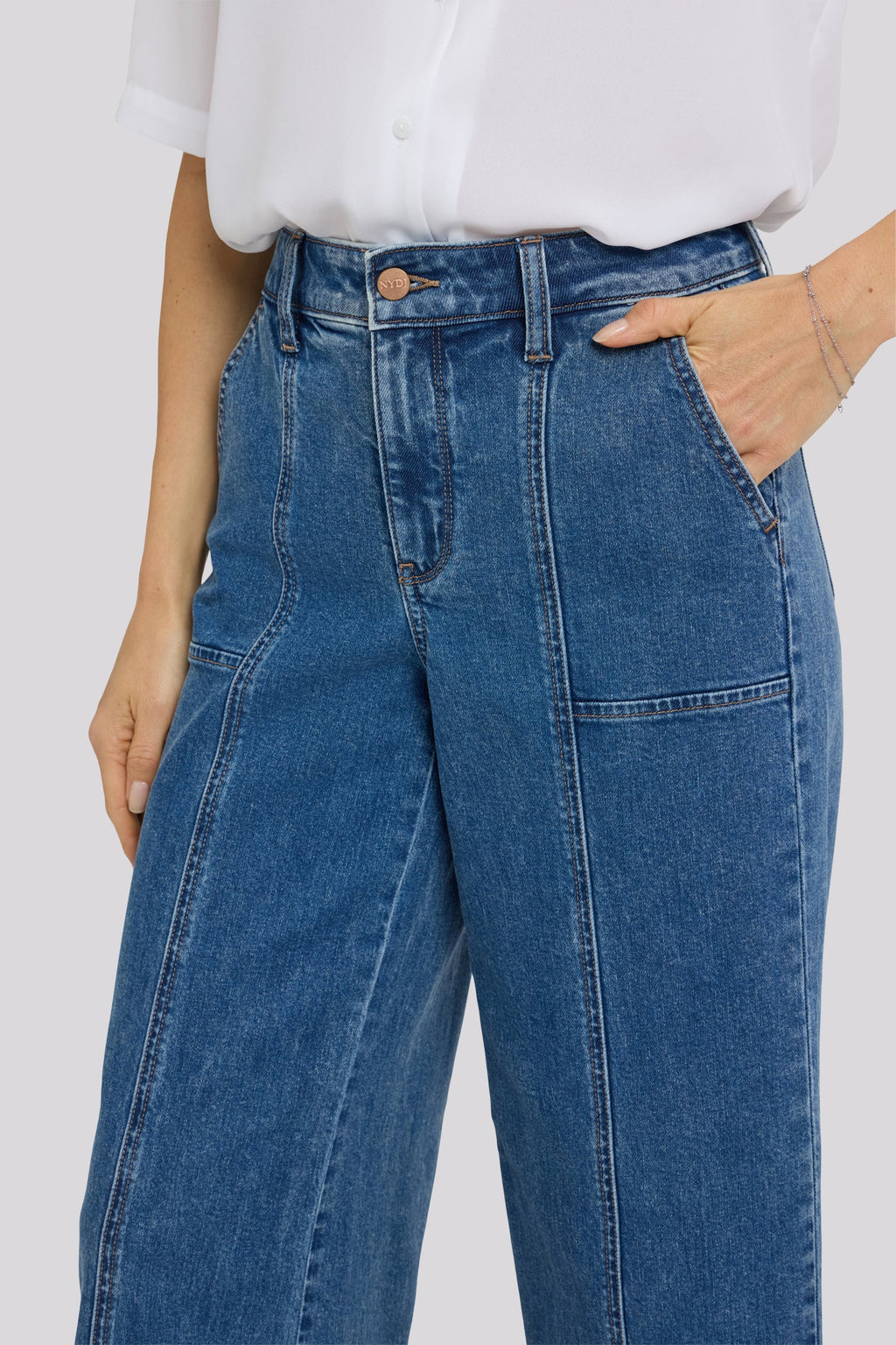 Simone Wide Leg Jeans - Salton