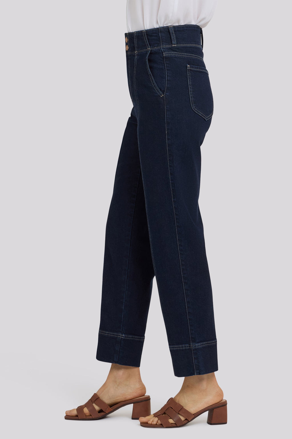 Kasey Stovepipe Ankle Jeans - Morning Tides