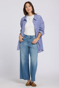 Teresa Wide Leg Ankle Jeans - Port Sea