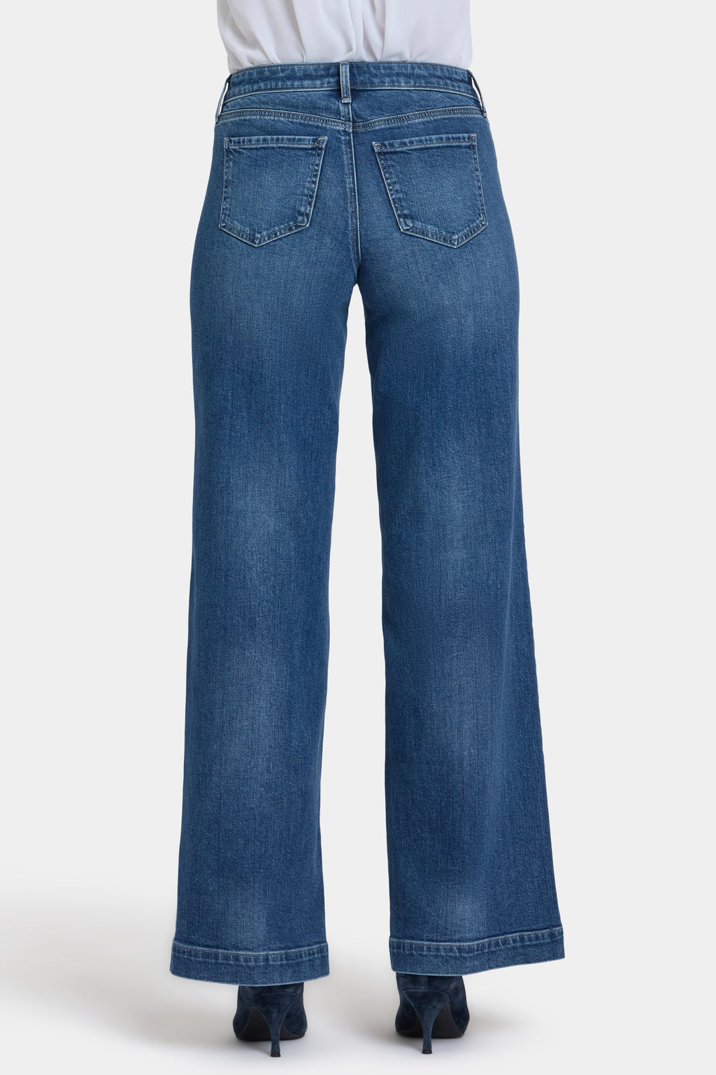 Teresa Wide Leg Jeans - Lake Notre-Dame