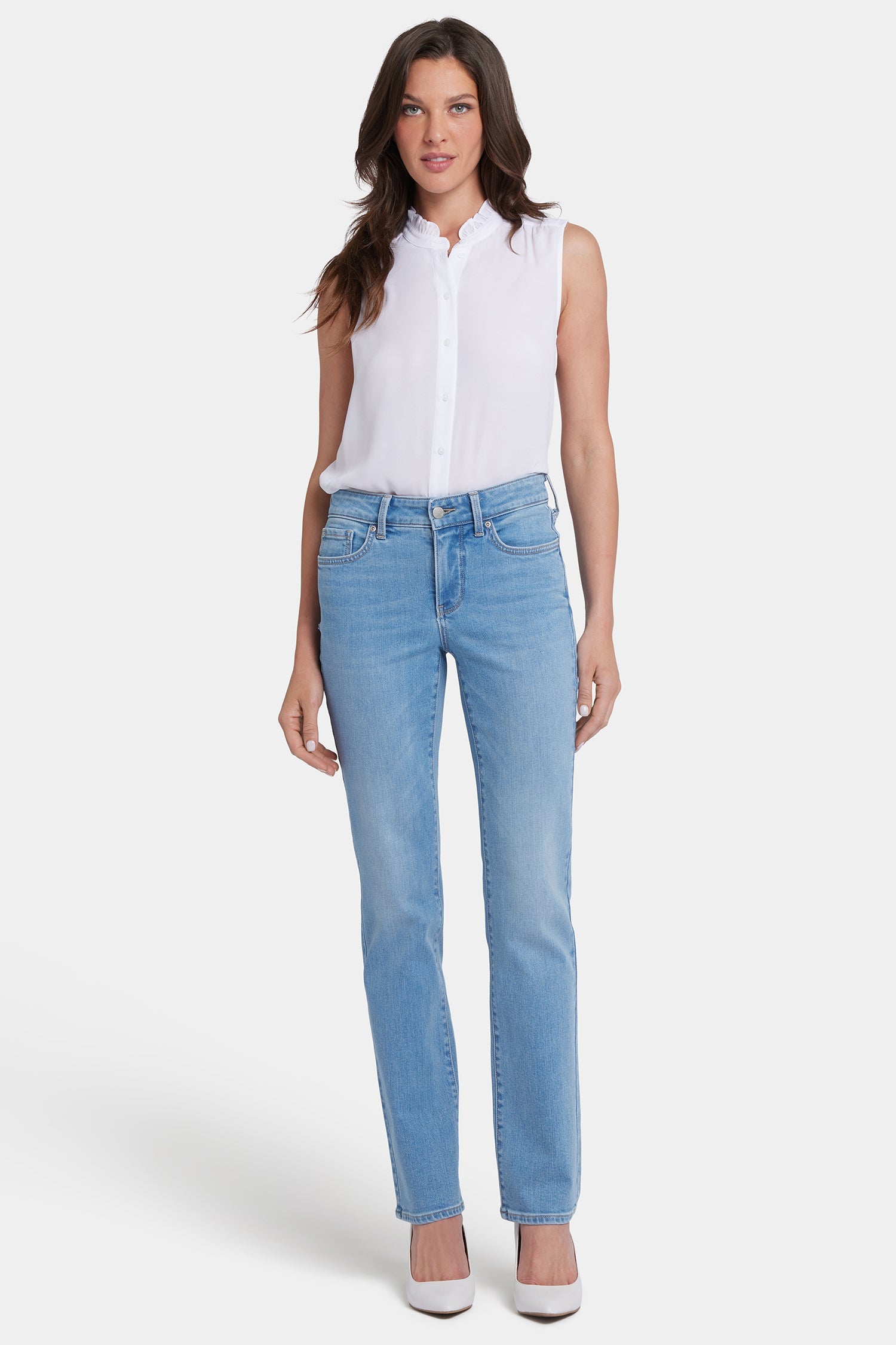 Marilyn Straight Jeans - Salamanca Sun