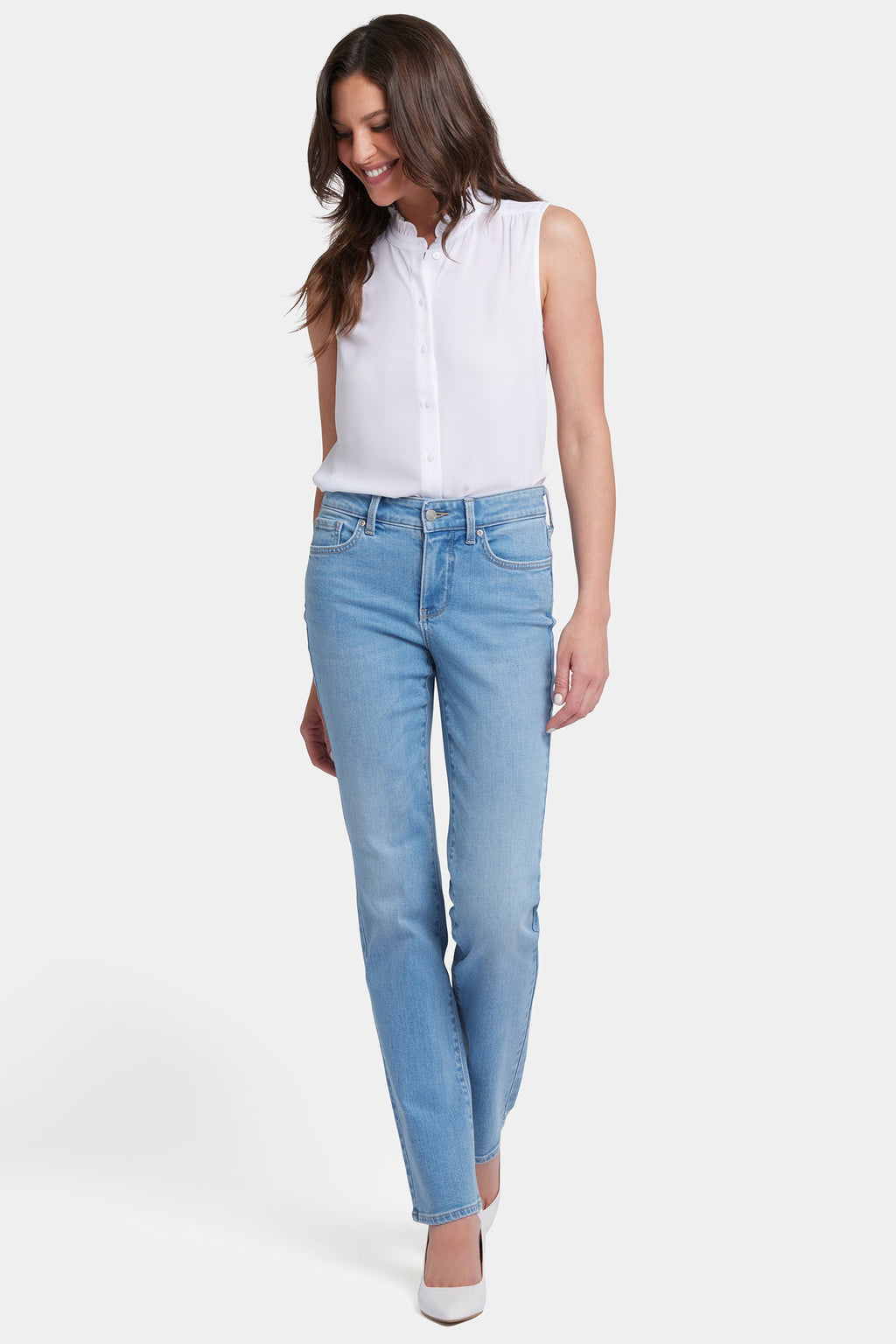 Marilyn Straight Jeans - Salamanca Sun