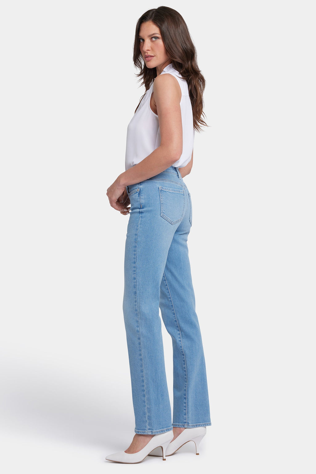 Marilyn Straight Jeans - Salamanca Sun