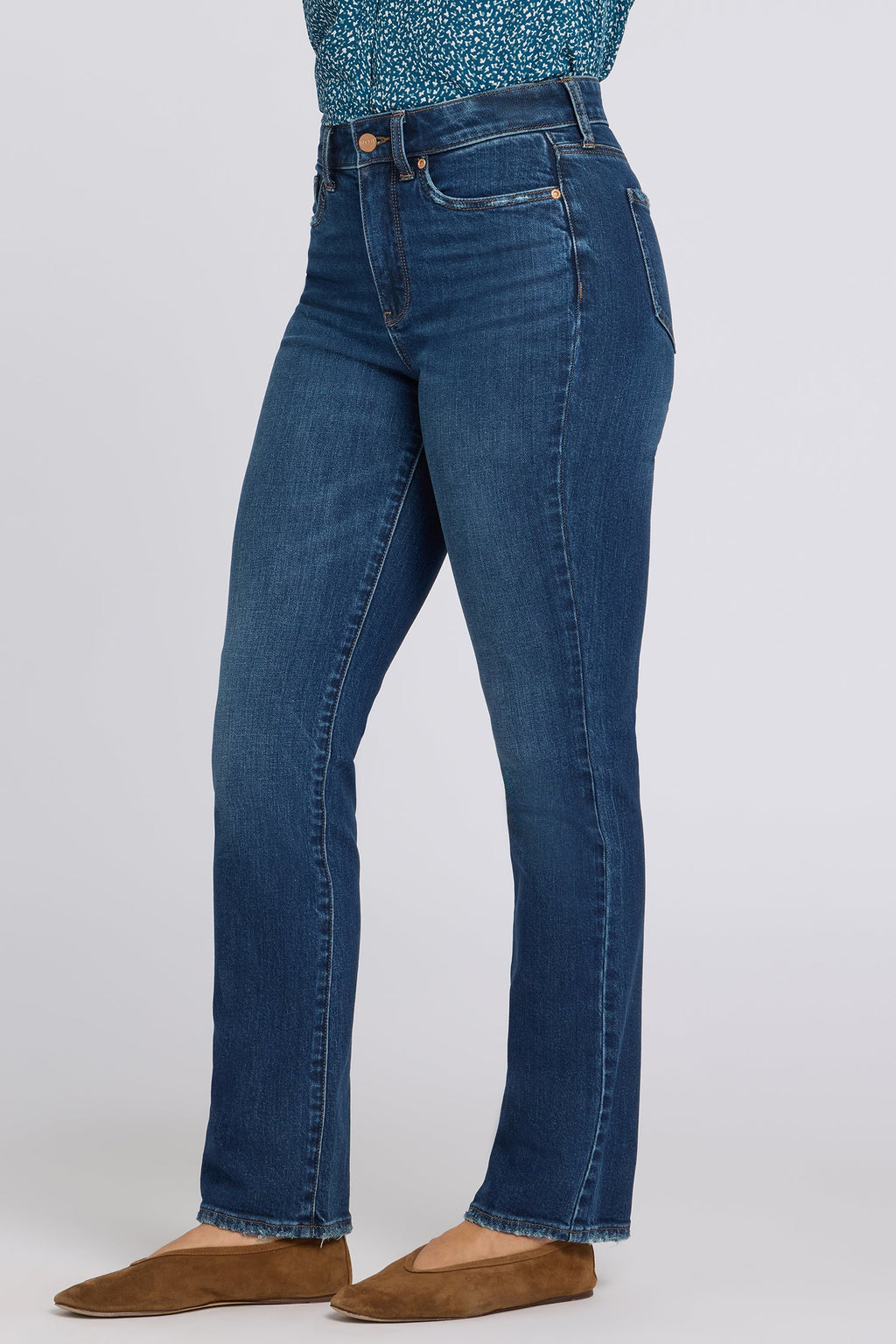 Marilyn Straight Jeans In Tall - Sunset Villa