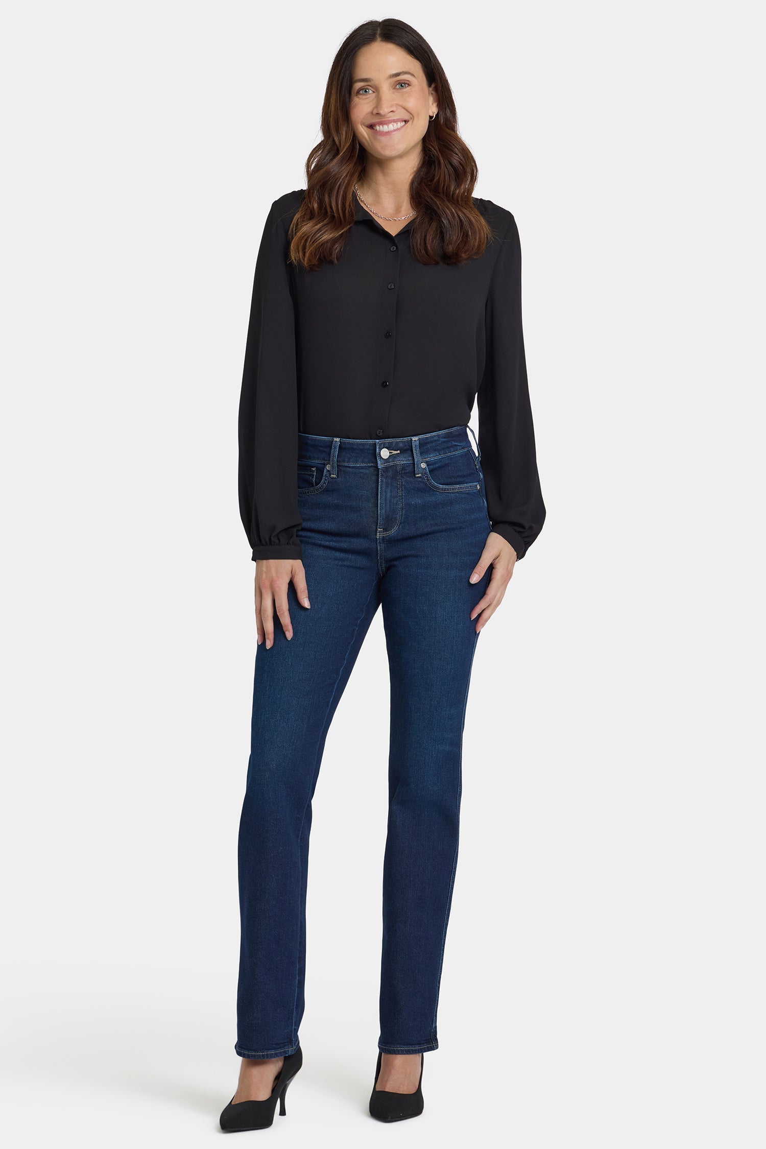 Marilyn Straight Jeans - Indigo Seine