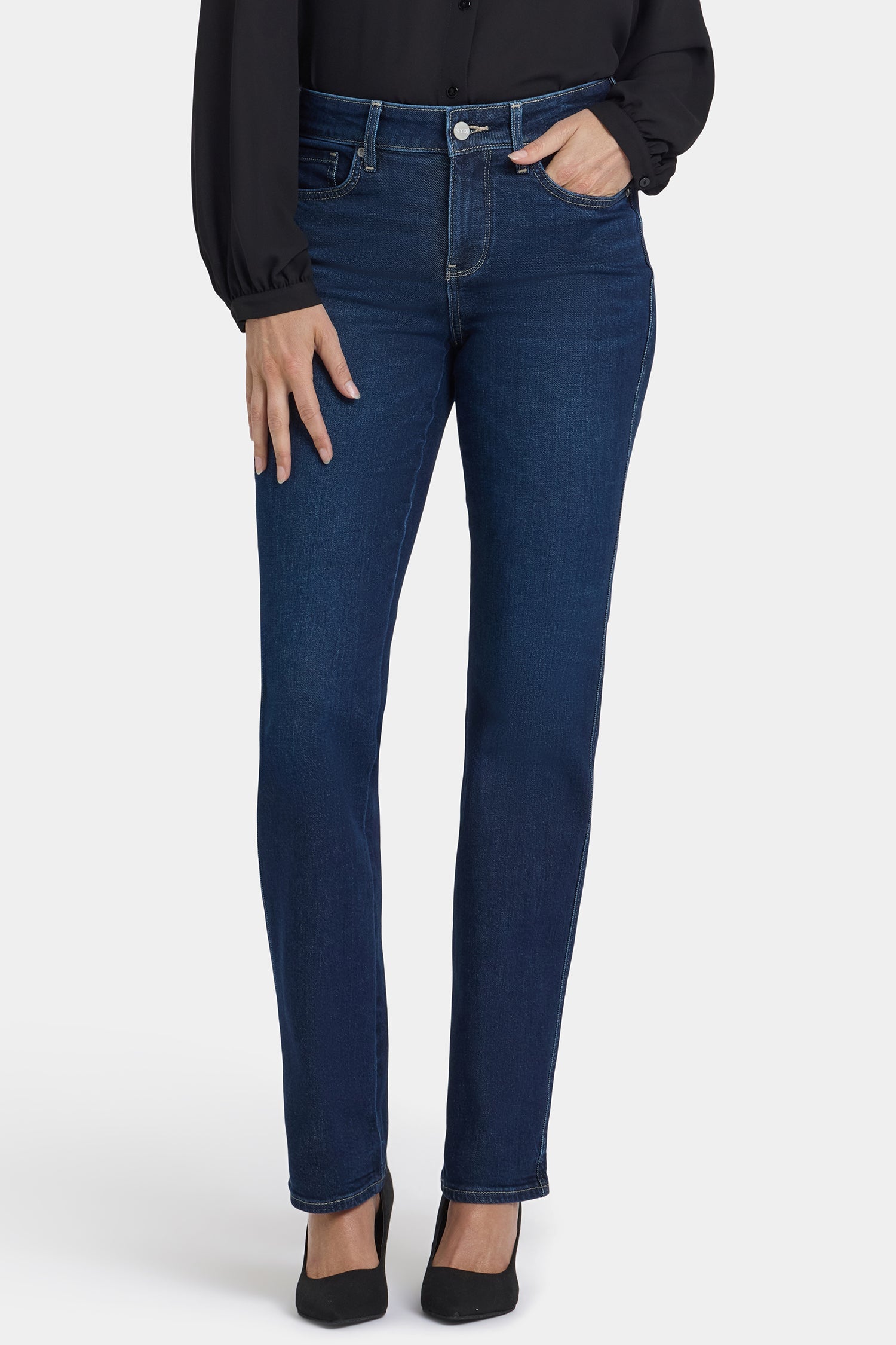 Marilyn Straight Jeans - Indigo Seine