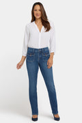 Marilyn Straight Jeans - Lake Notre-Dame
