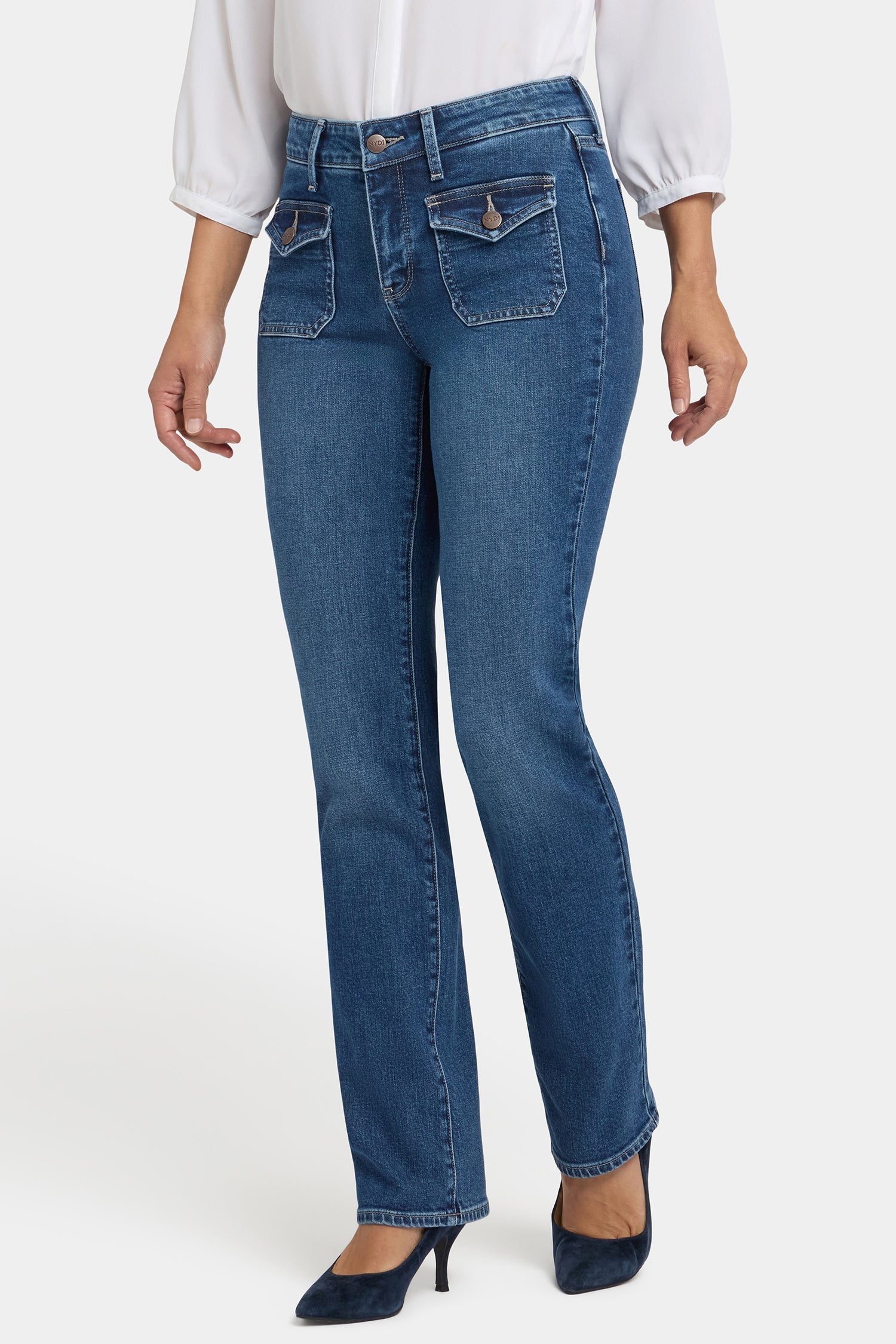Marilyn Straight Jeans - Lake Notre-Dame