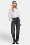 Brooke Loose Straight Jeans - Vintage Noir