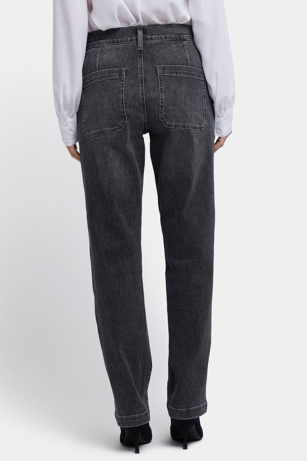 Brooke Loose Straight Jeans - Vintage Noir