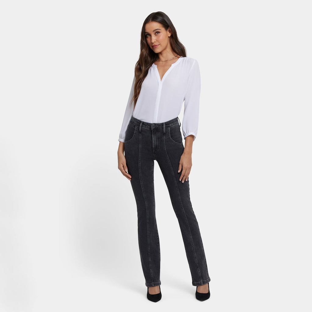 Billie Mini Bootcut Jeans - Slate Stone