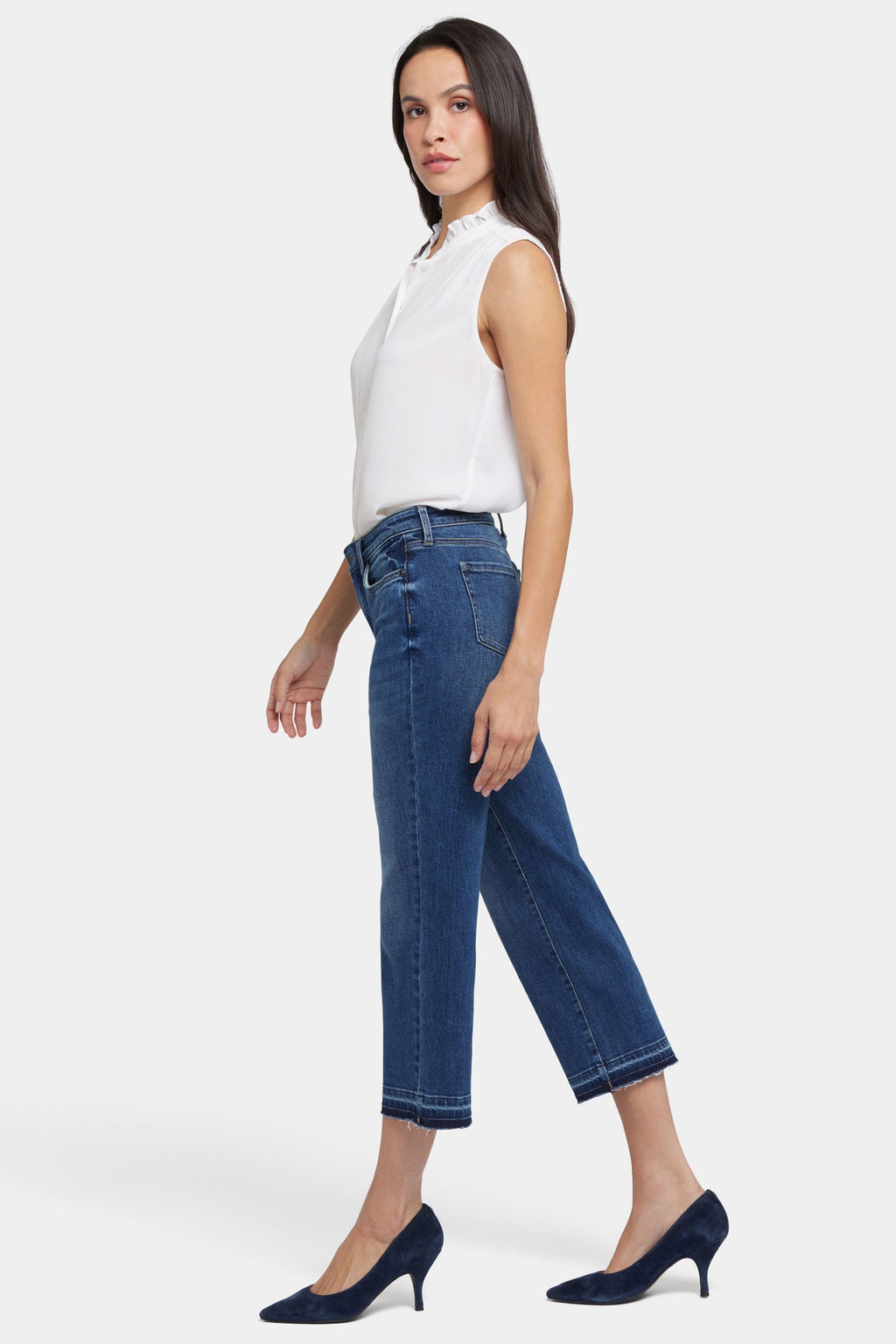 Relaxed Piper Crop Jeans - Rioja Springs