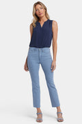 Billie Mini Bootcut Ankle Jeans - Villa Vista Stripe