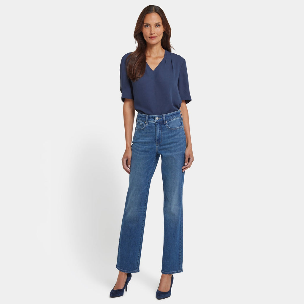 Marilyn Straight Jeans In Tall - Lake Notre-Dame