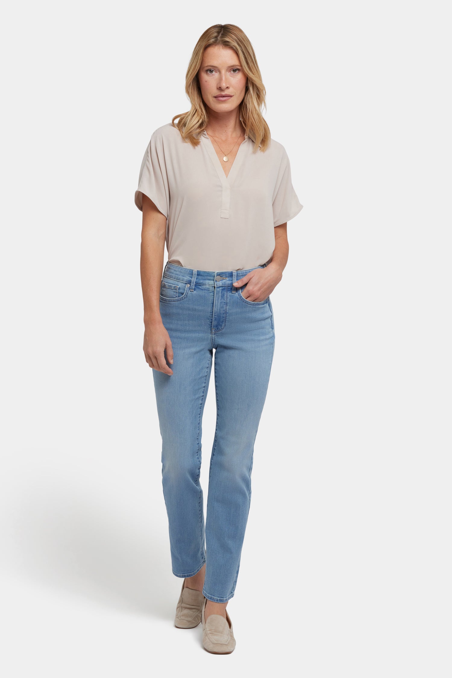 Marilyn Straight Jeans - Heritage Glow