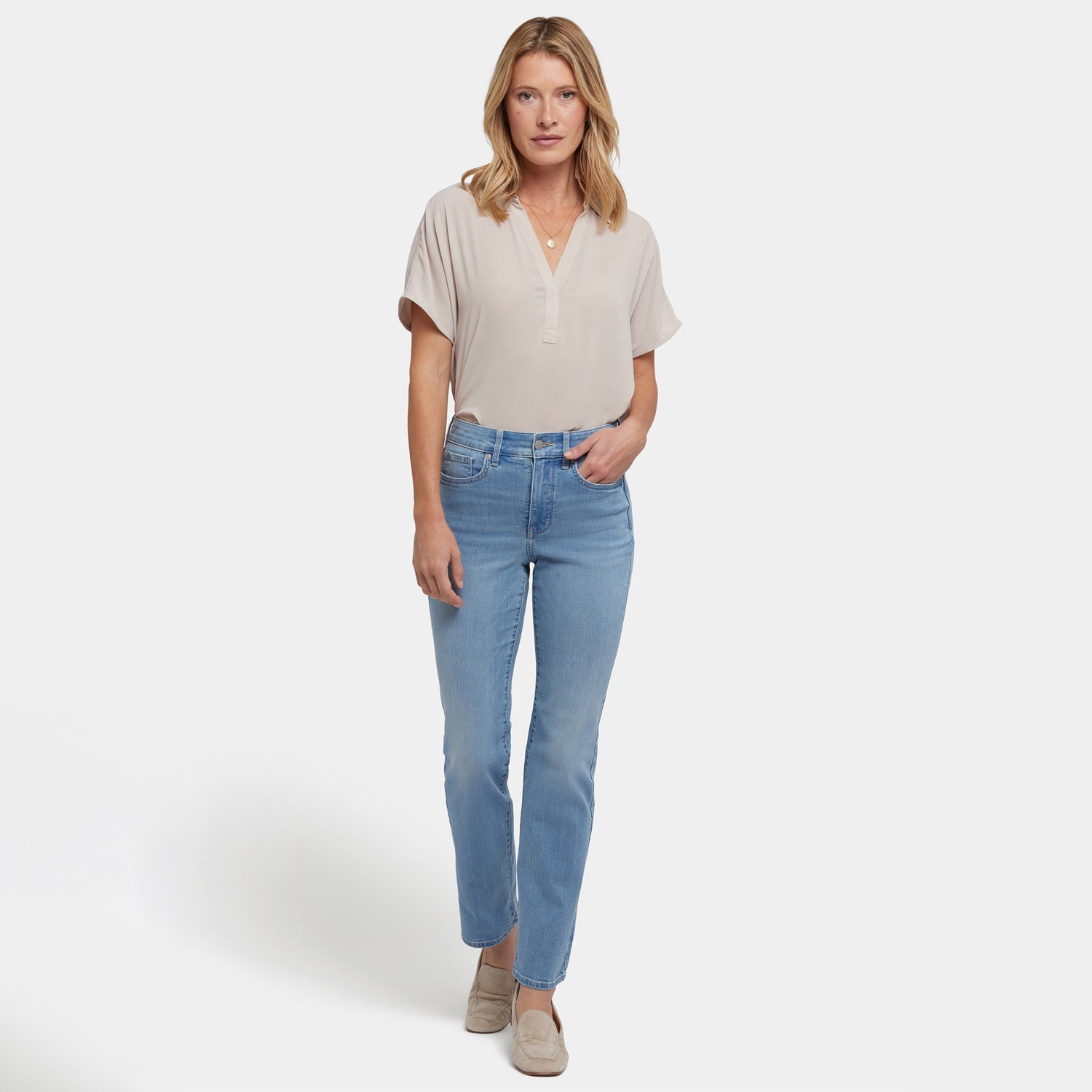 Marilyn Straight Jeans - Heritage Glow