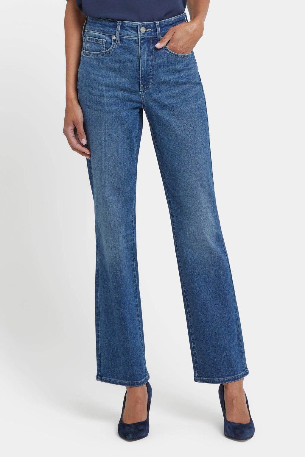Marilyn Straight Jeans - Lake Notre-Dame