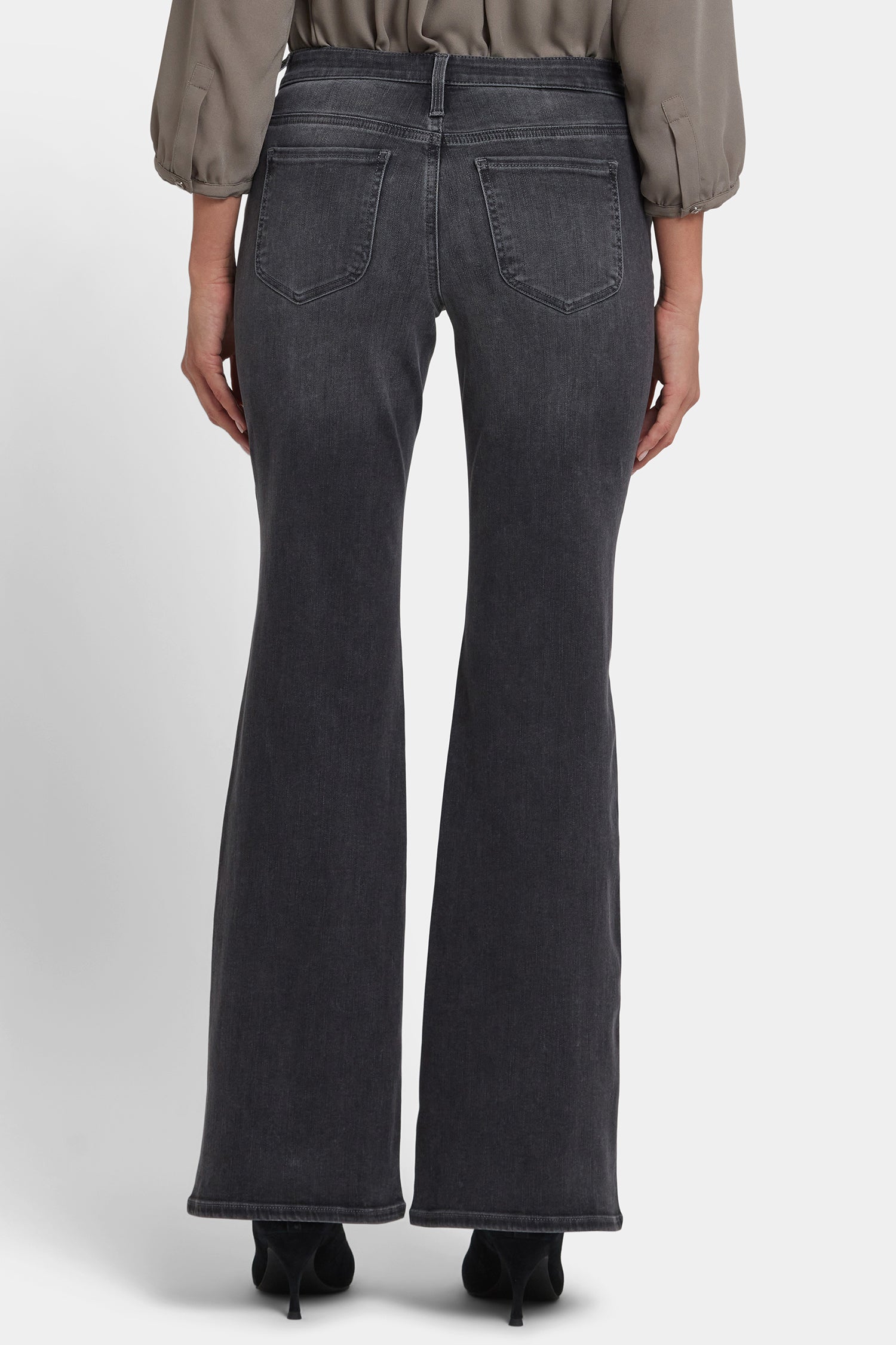 Ava Flared Jeans - Gloomy Marais