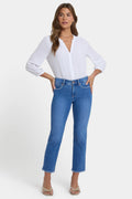 Marilyn Straight Ankle Jeans - Blue Paradise