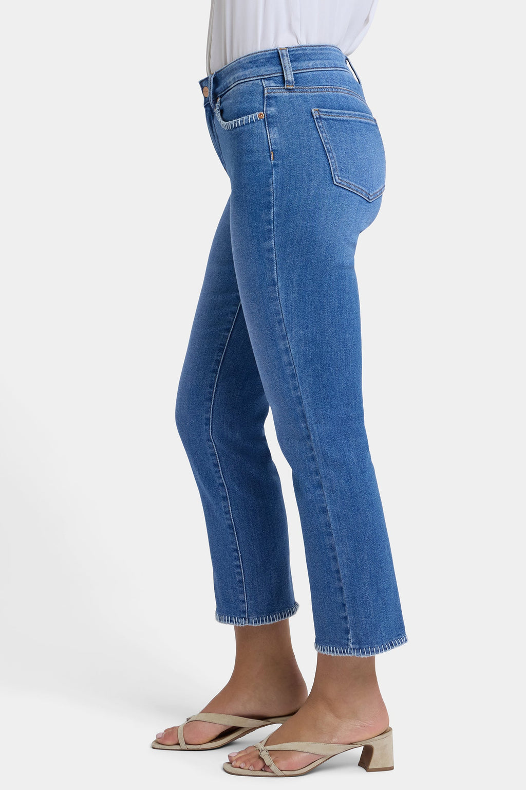 Marilyn Straight Ankle Jeans - Blue Paradise