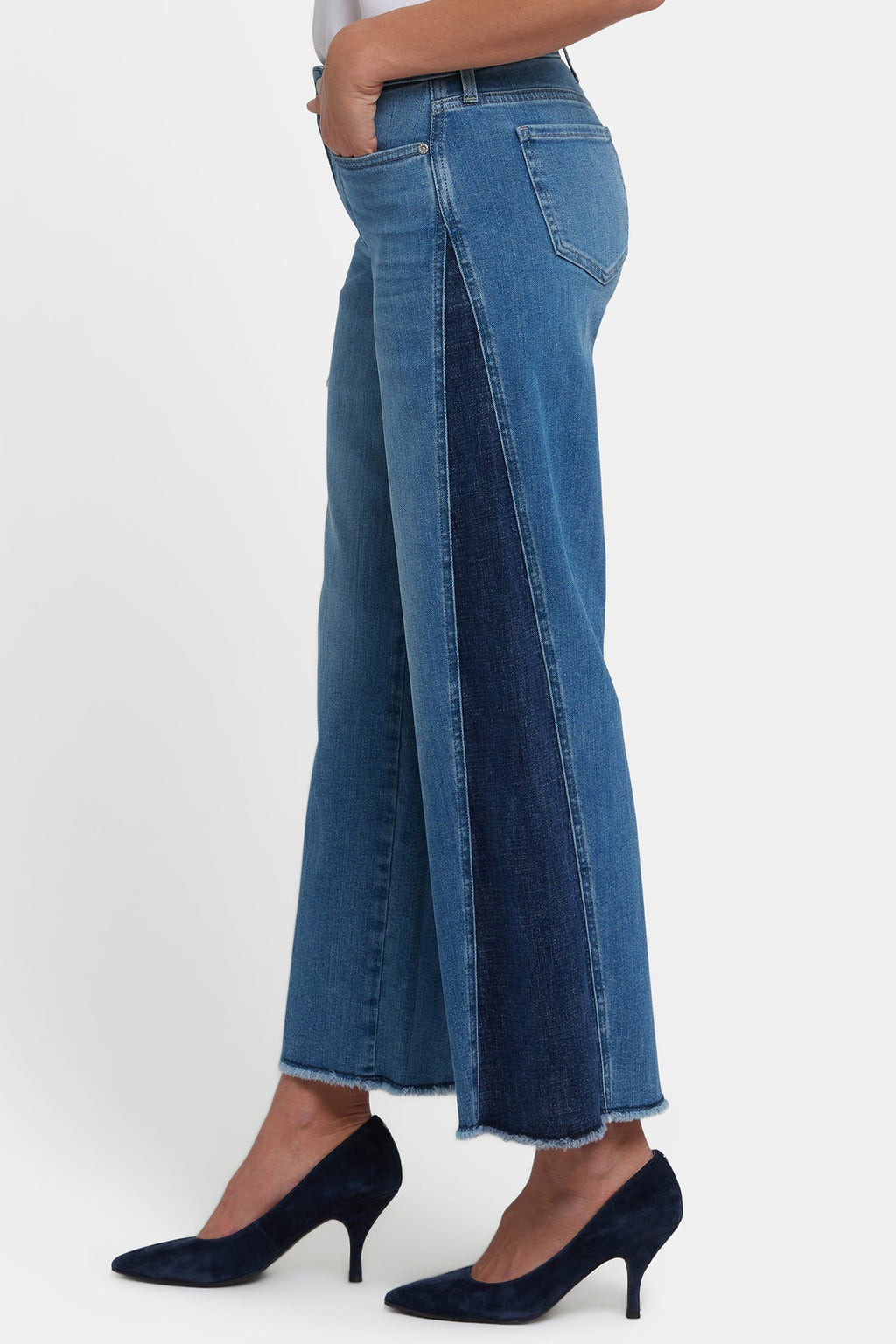 Teresa Wide Leg Jeans - Avenue Blue