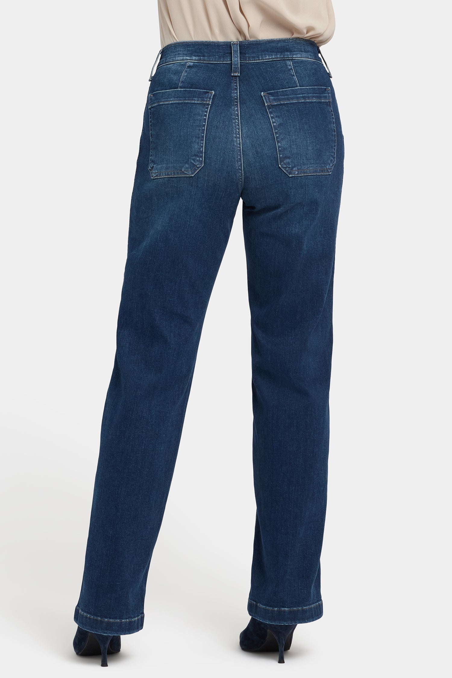 Brooke Loose Straight Jeans - Louvre Sapphire