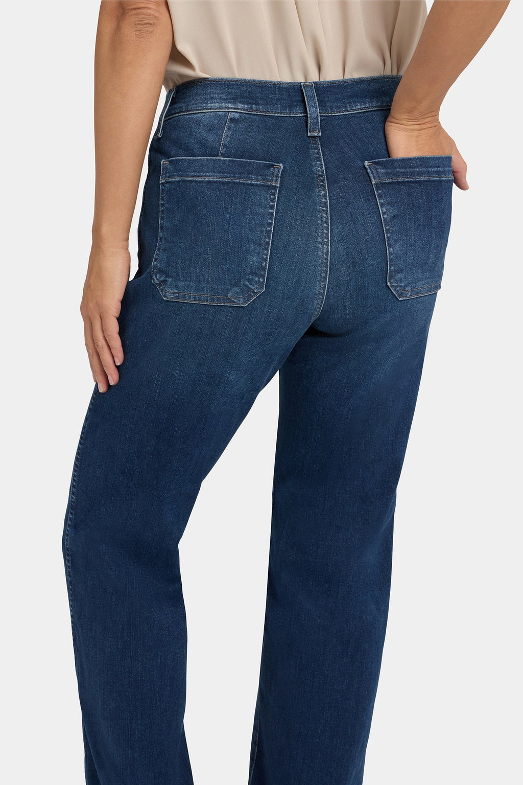 Brooke Loose Straight Jeans - Louvre Sapphire