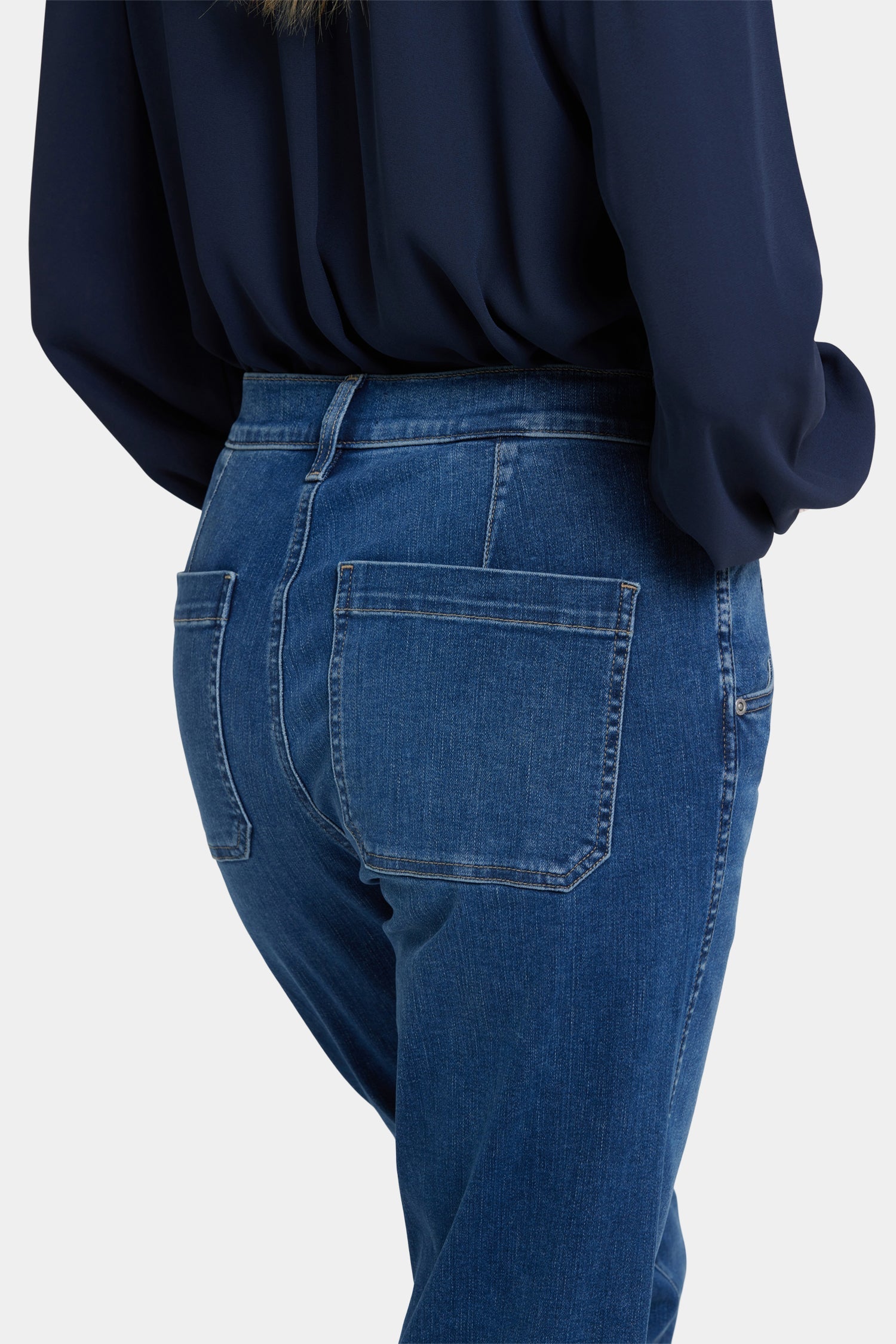 Brooke Loose Straight Jeans - Opera Blue