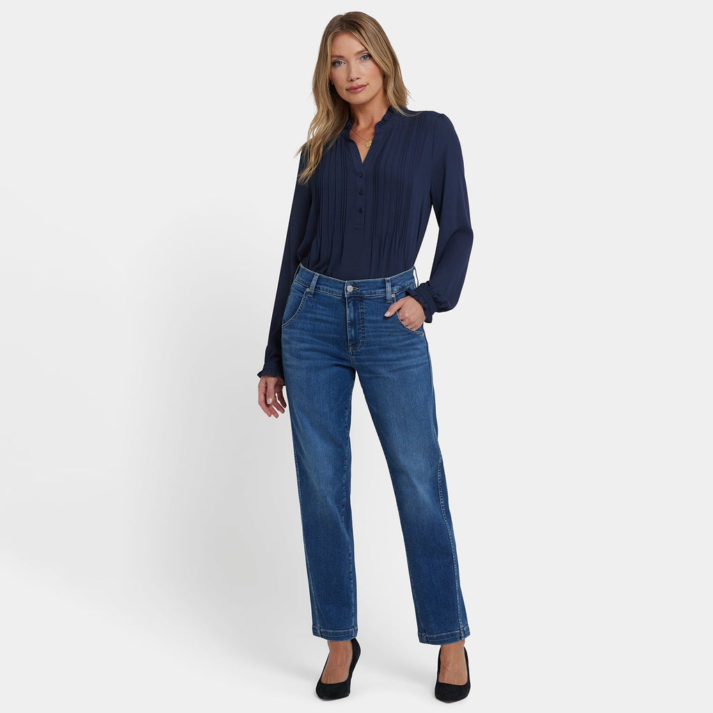 Brooke Loose Straight Jeans - Opera Blue