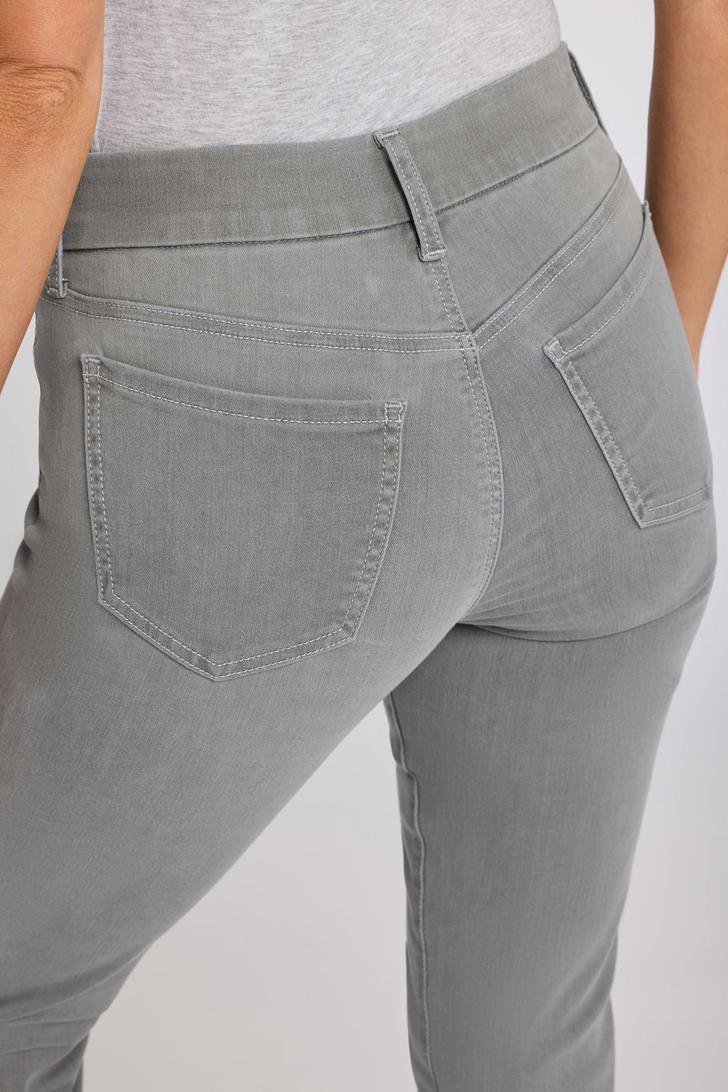 Waist-Match™ Marilyn Straight Jeans - Stone Fade