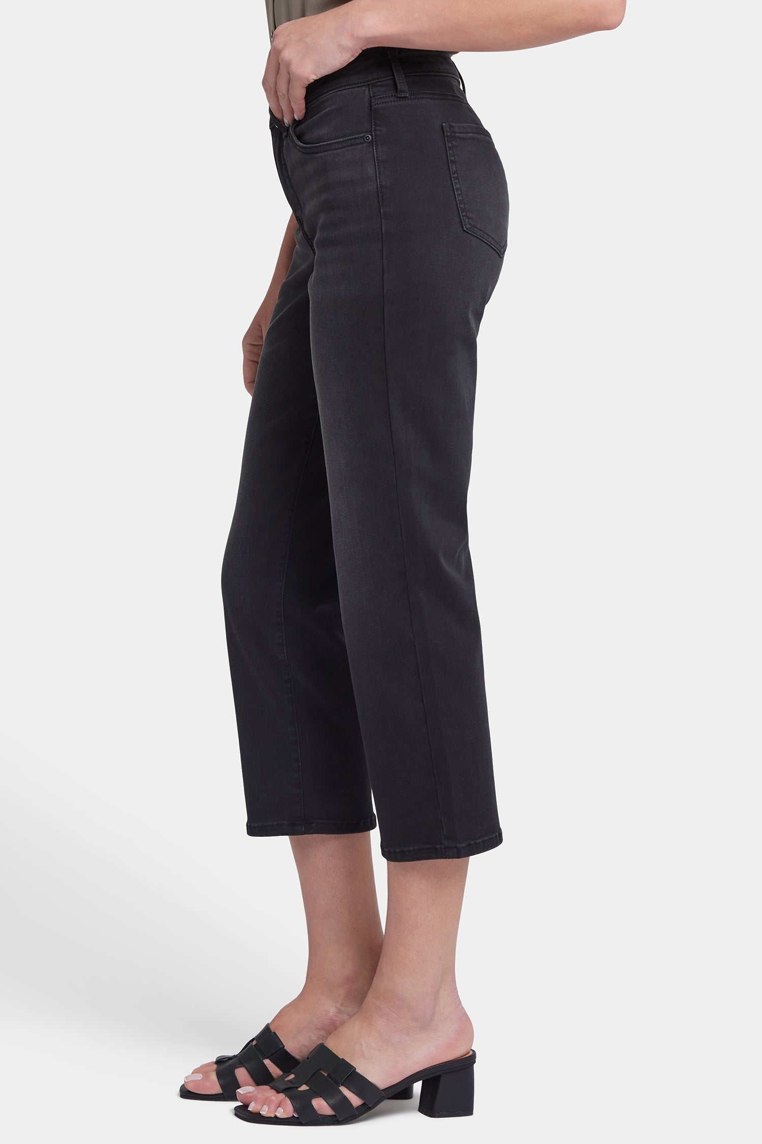 Relaxed Piper Crop Jeans - Cadiz Royal