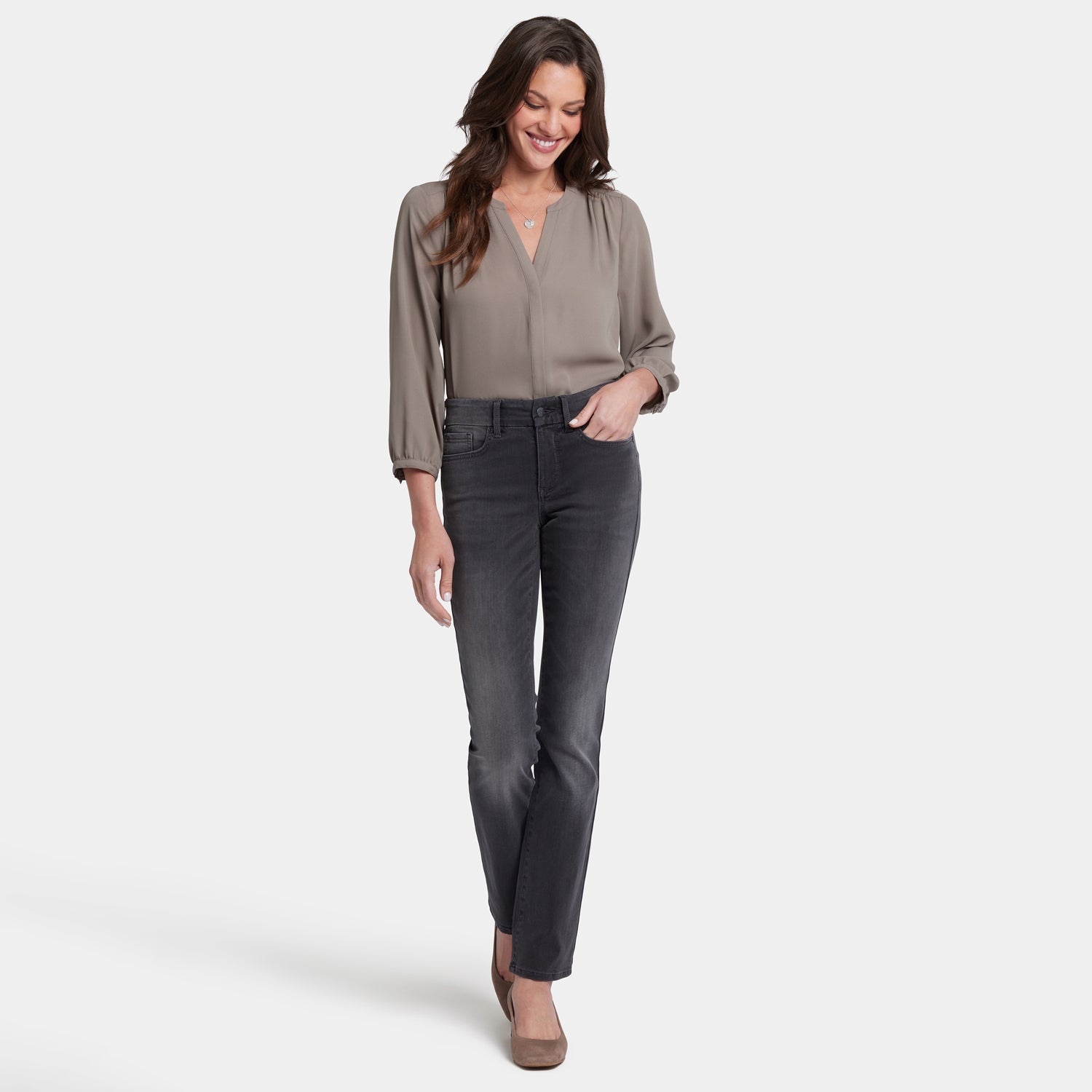 Waist-Match™ Marilyn Straight Jeans - Murcia Peaks