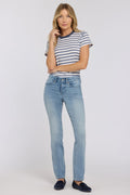 Waist-Match™ Marilyn Straight Jeans - Bloom Bound