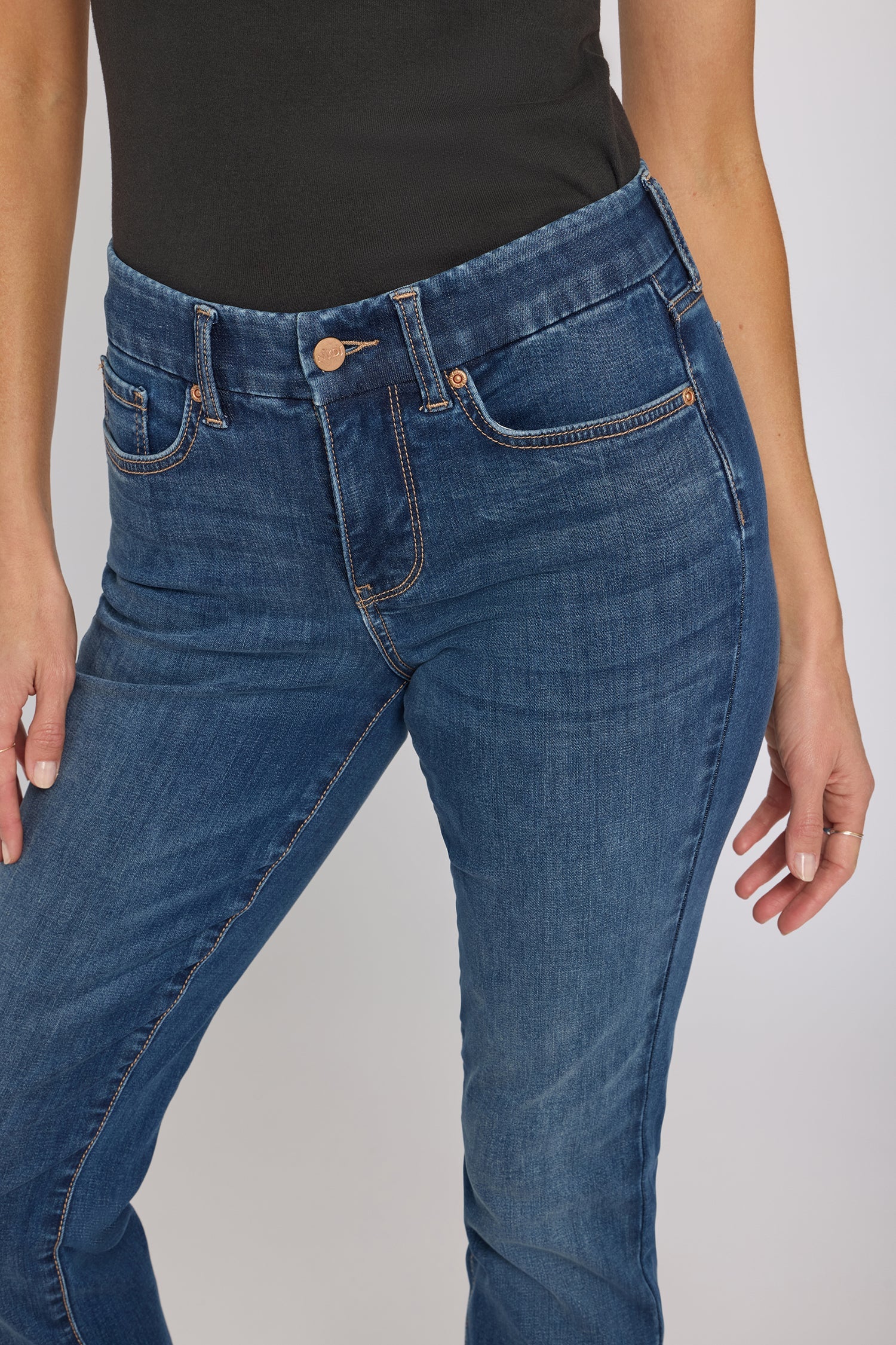 Waist-Match™ Marilyn Straight Jeans - Blue Mirage