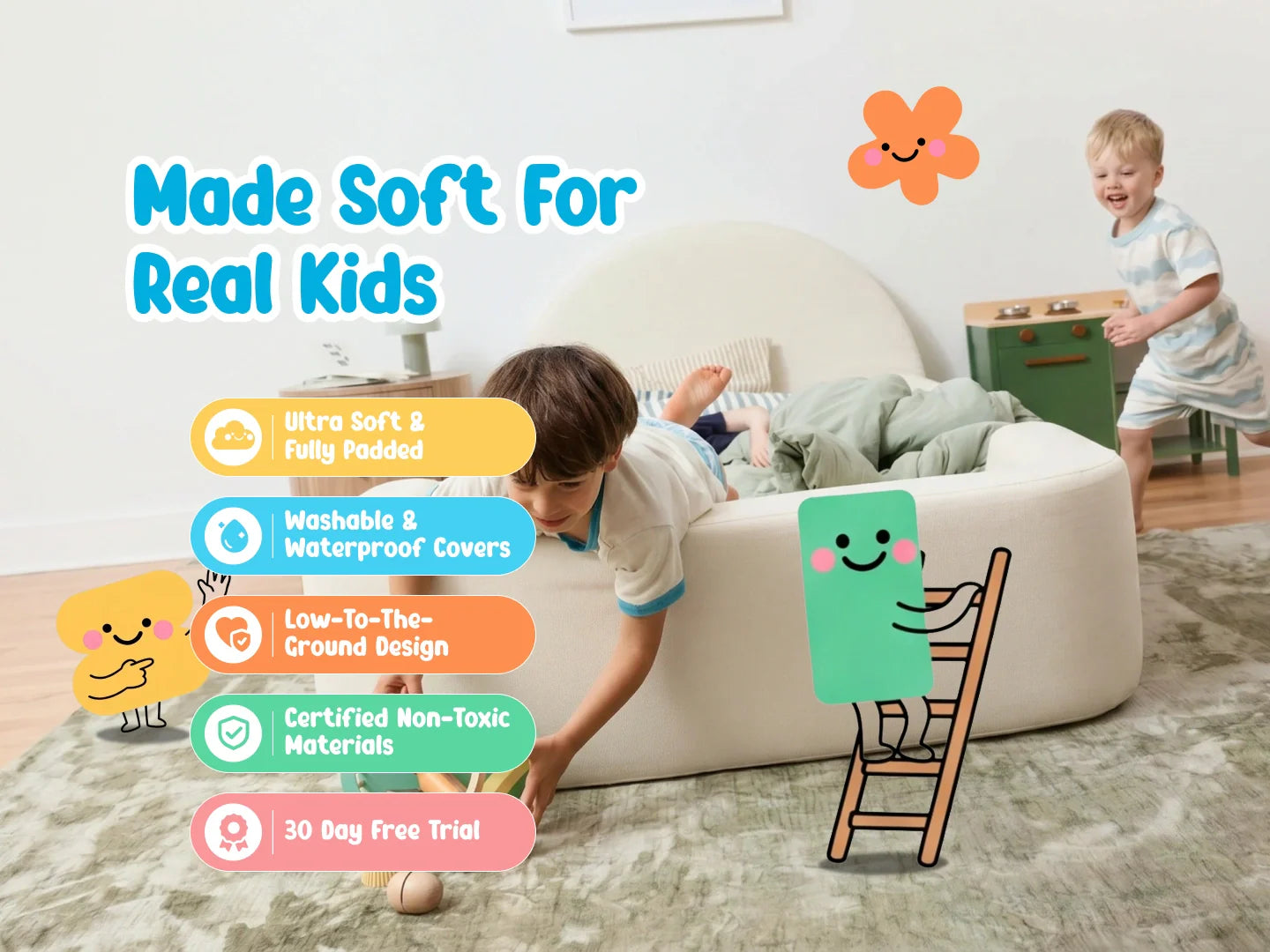 Montessori Floor Bed for Kids