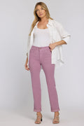 Marilyn Straight Jeans In Petite - Dusky Daisy