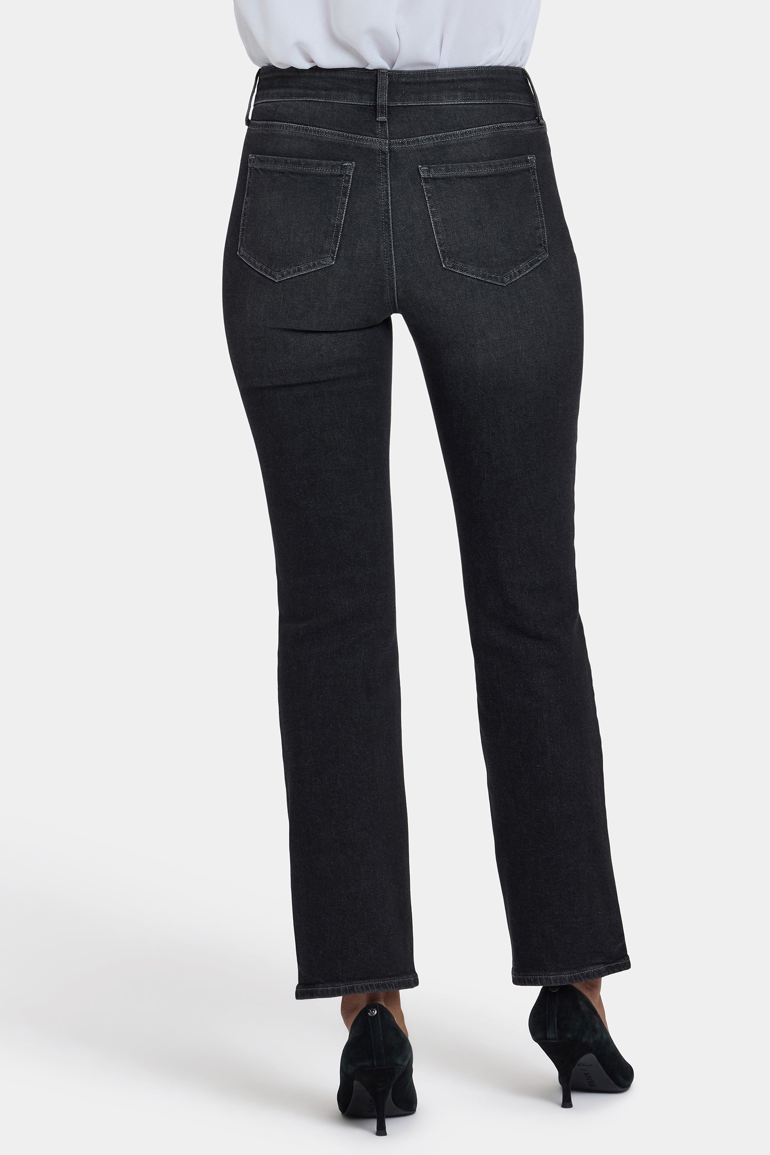 Marilyn Straight Jeans In Petite - Paris Lights