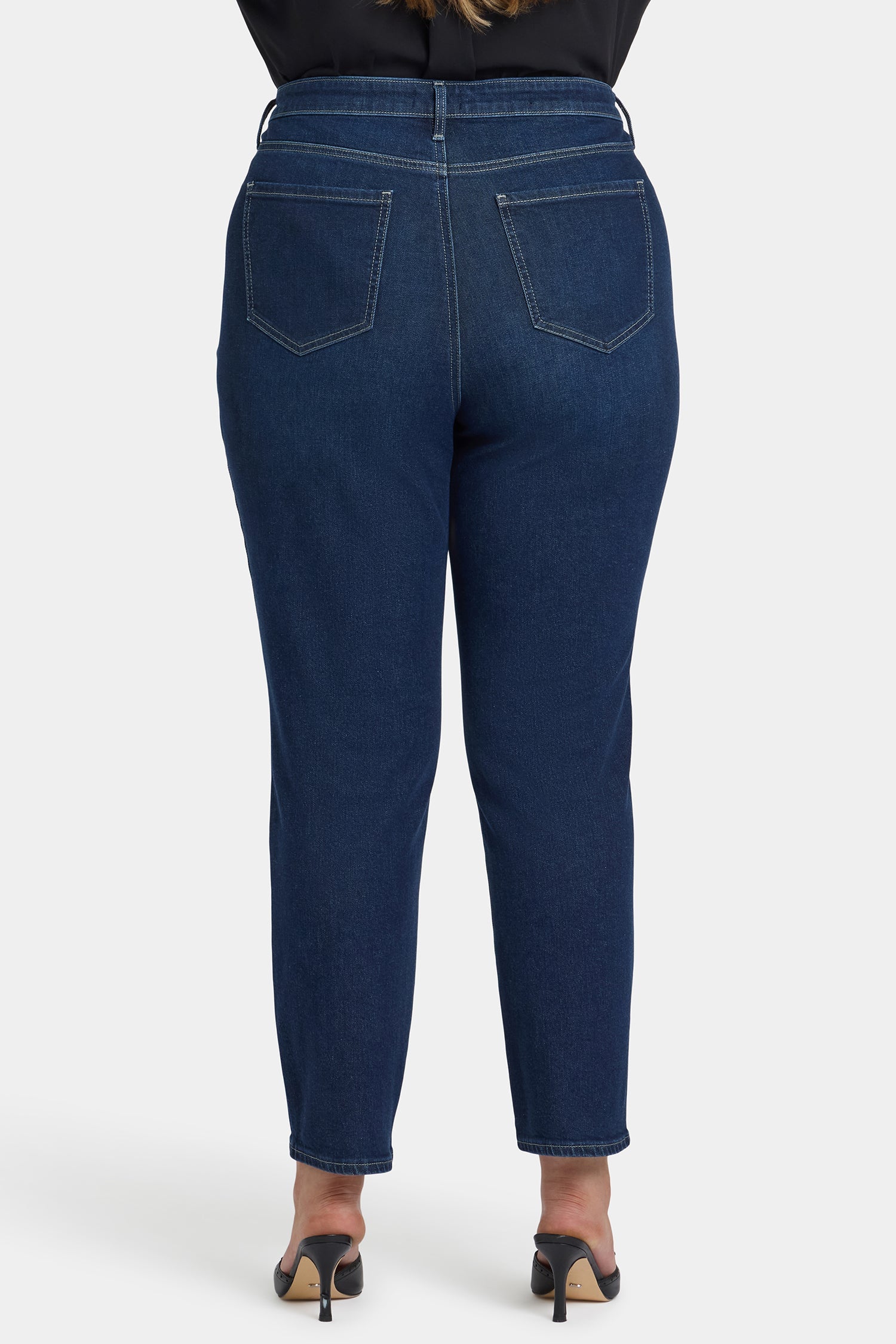 Margot Girlfriend Jeans In Plus Size - Midnight Breeze