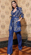 Jeans and Mesh Jacket Set
