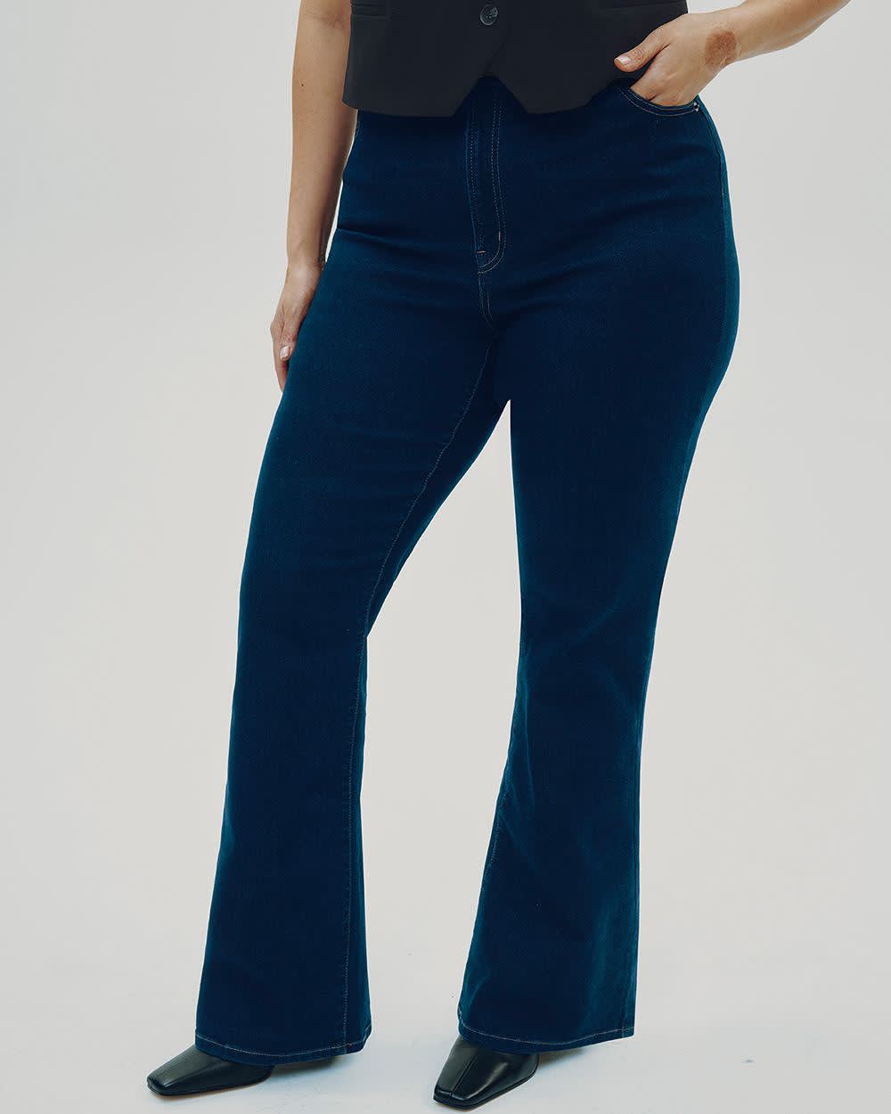 Boot-Leg Mid-Rise Jean
