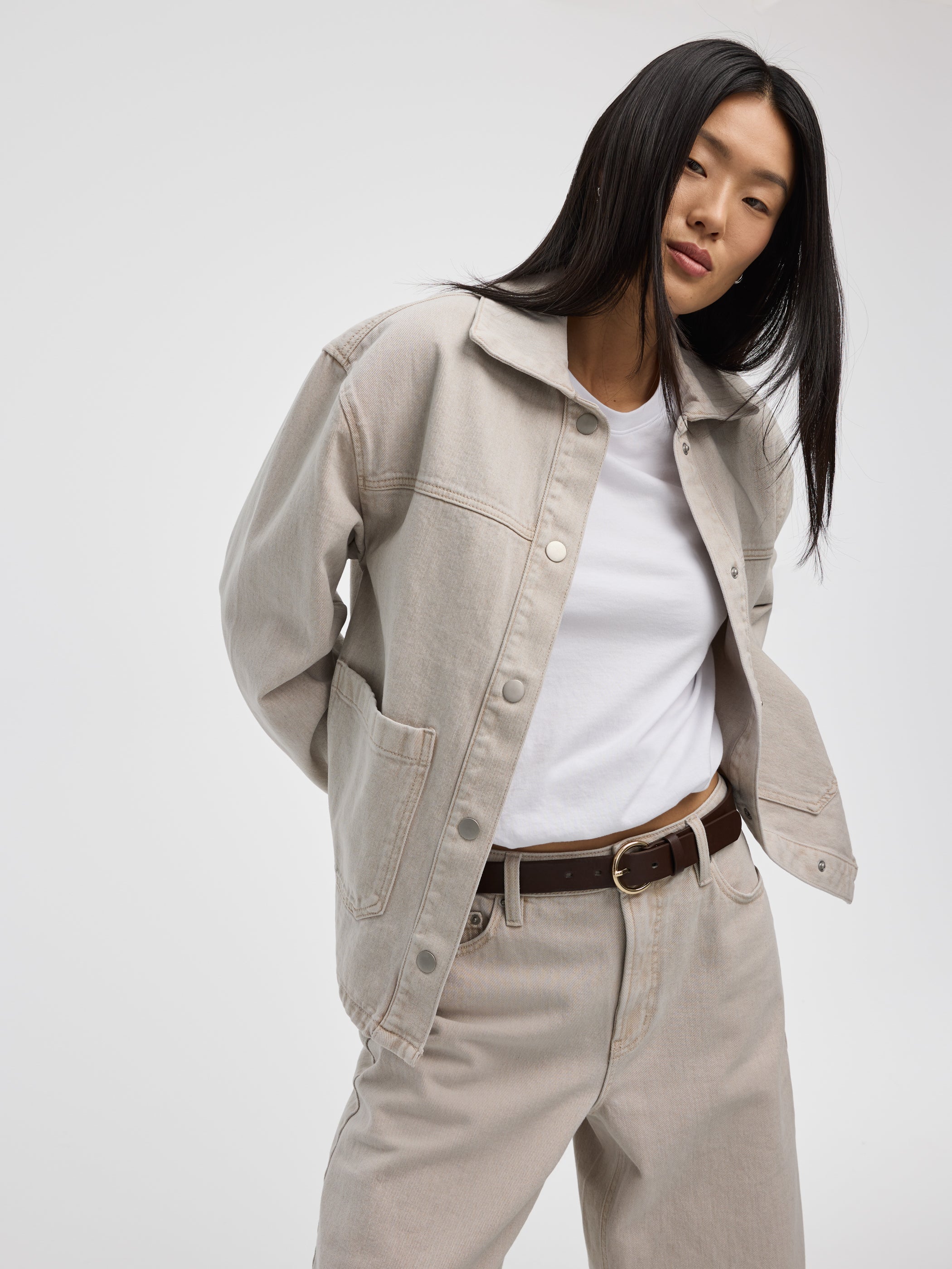 Denim Shacket