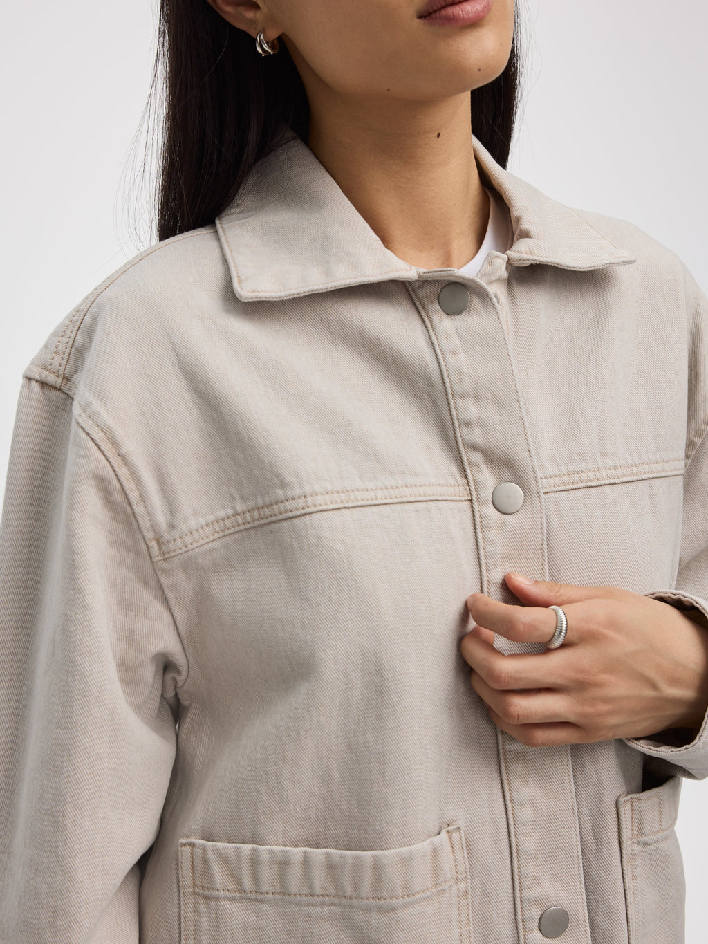 Denim Shacket