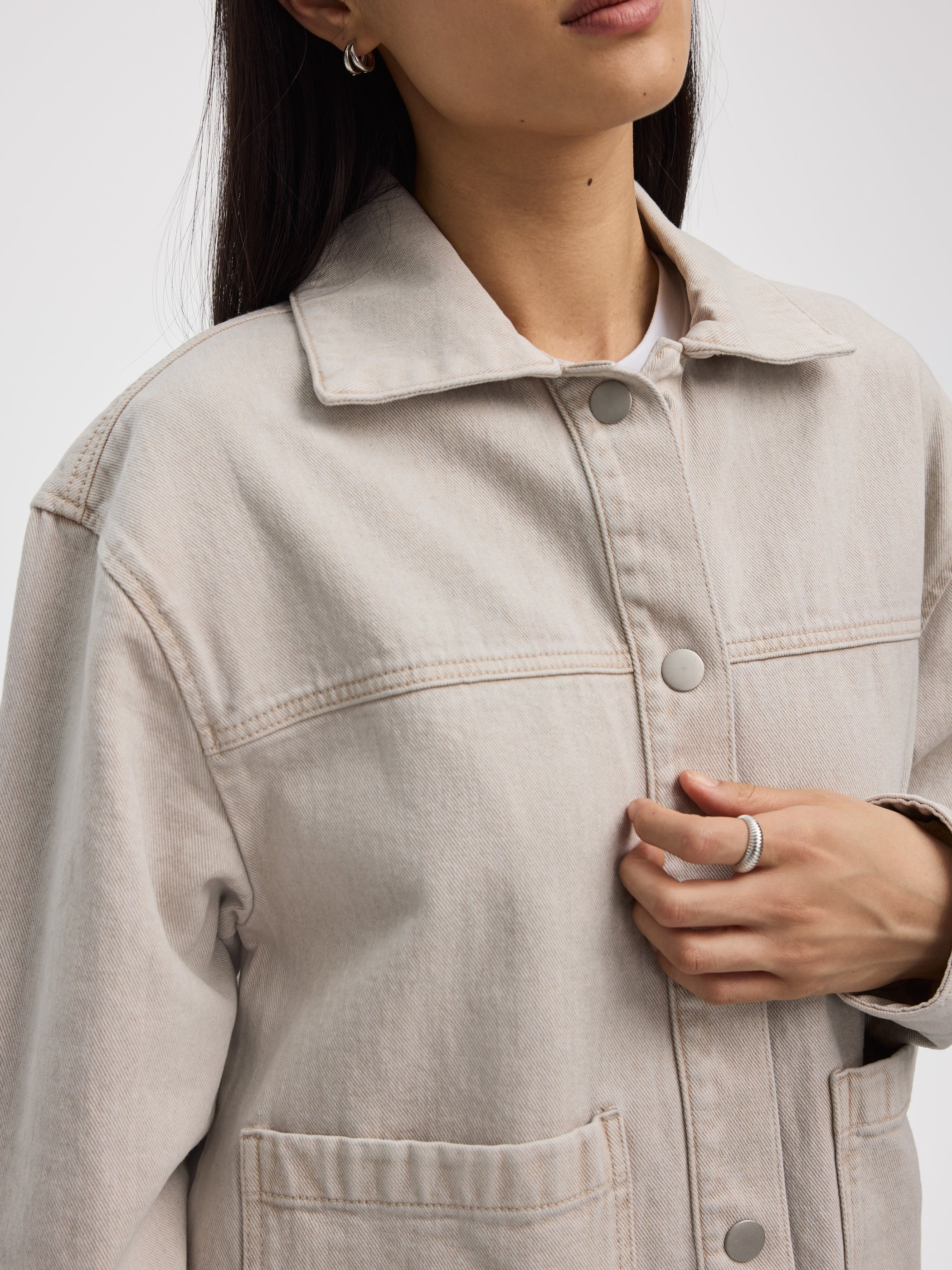 Denim Shacket