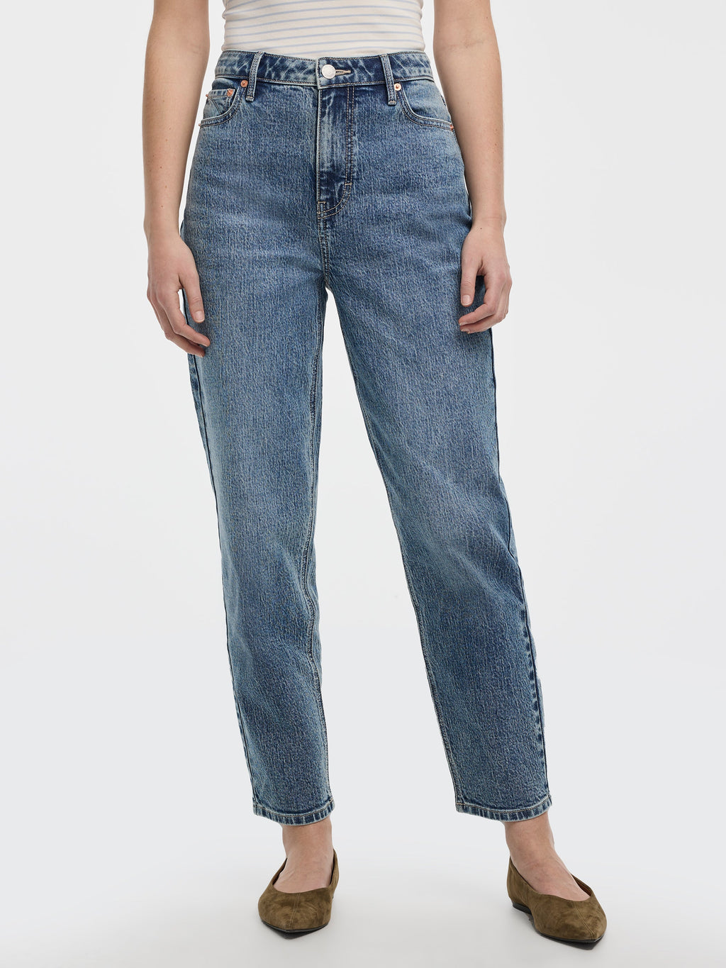 Tapered-Leg High-Rise Jean - The Mom Jeans