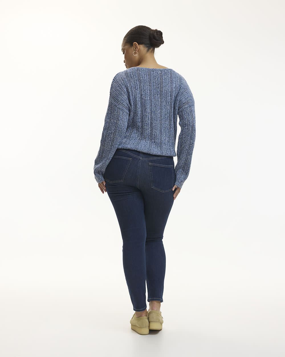 Skinny-Leg High-Rise Jean - The Signature (R) - Curvy Fit