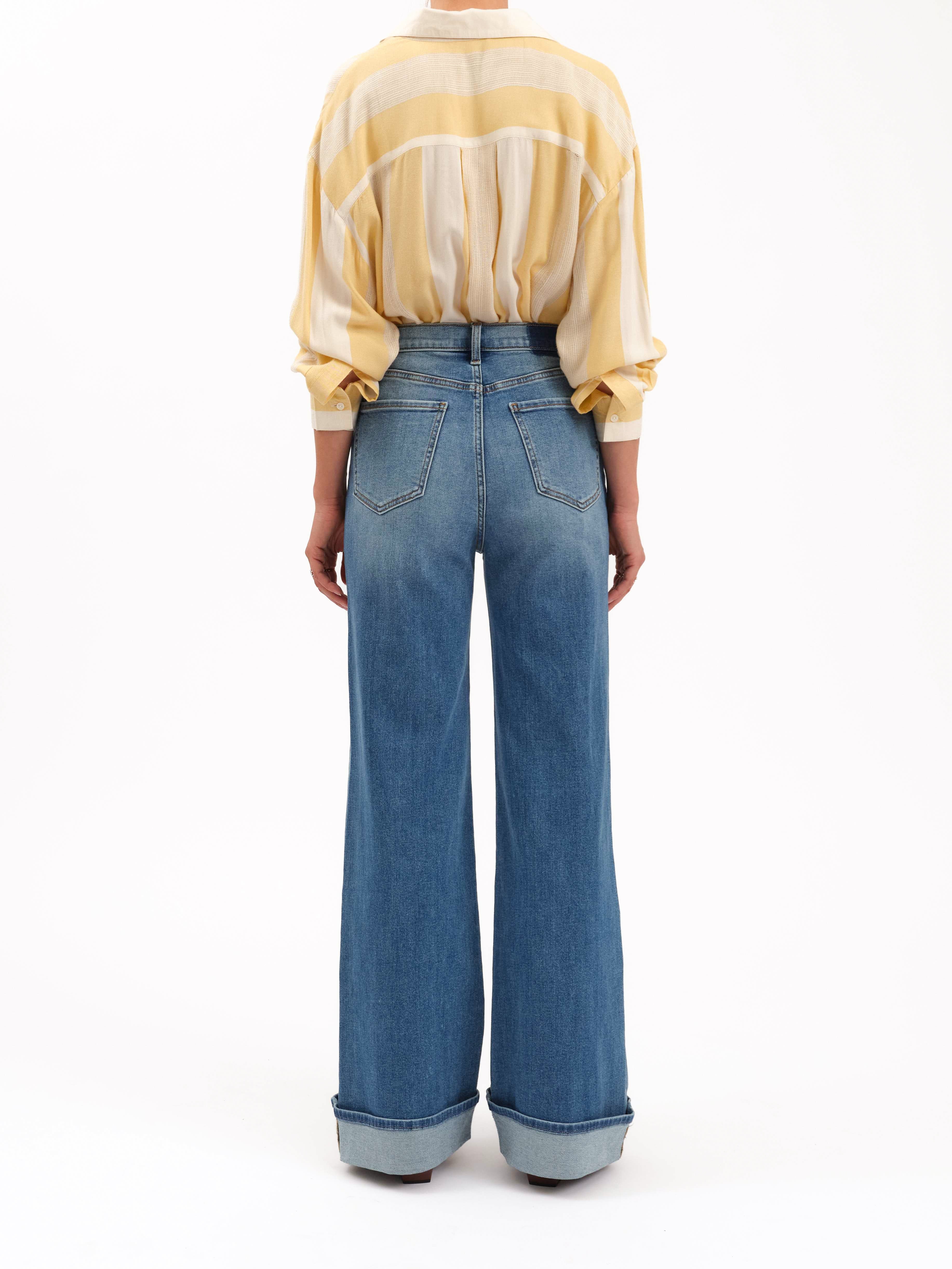 Far Out Wide Leg Jean - Big Break